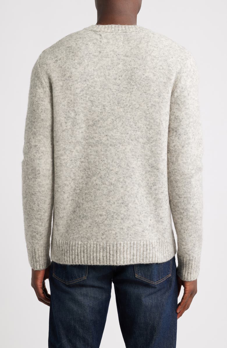 Schott NYC Tri-Blend Henley Sweater, Alternate, color, Cloud Grey