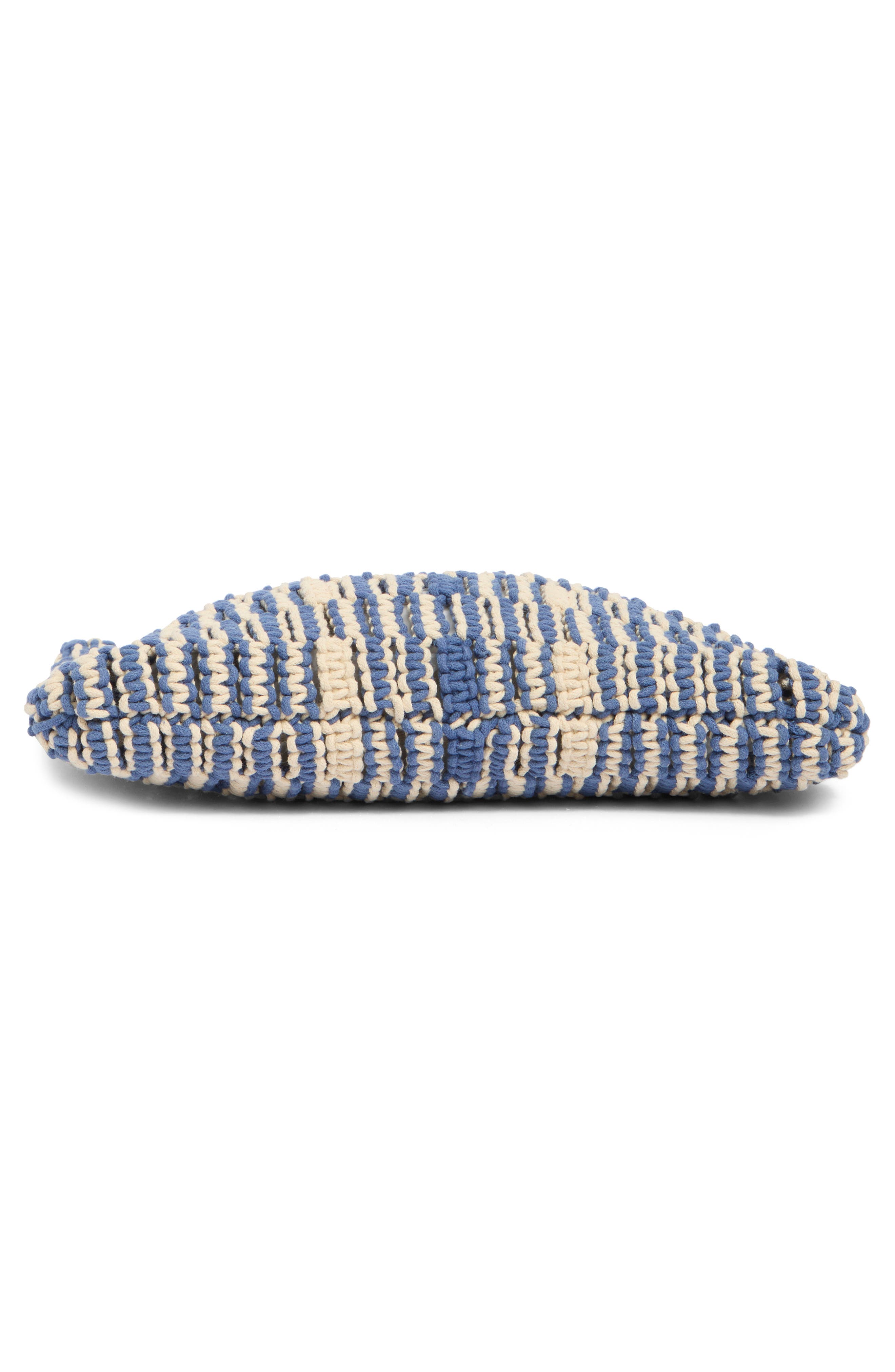 Collection XIIX Macrame Stripe Tote Bag, Alternate, color, Blue Multi