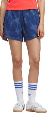 adidas Originals The Denim Star Graphic Cotton Varsity Shorts