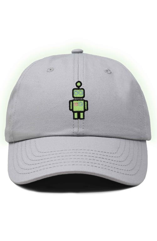 Dalix Robot Hat In Gray