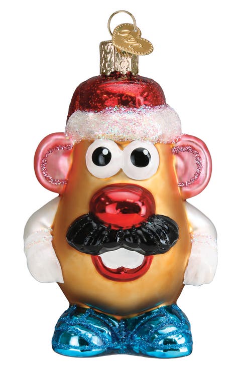 Mr. Potato Head Glass Ornament