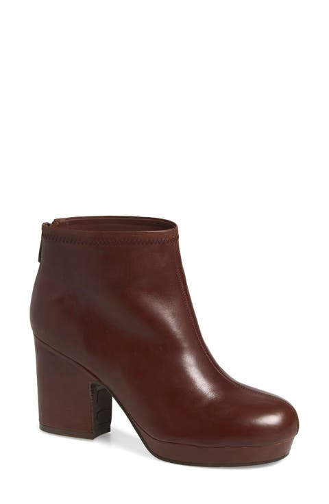 Isa Leather Bootie