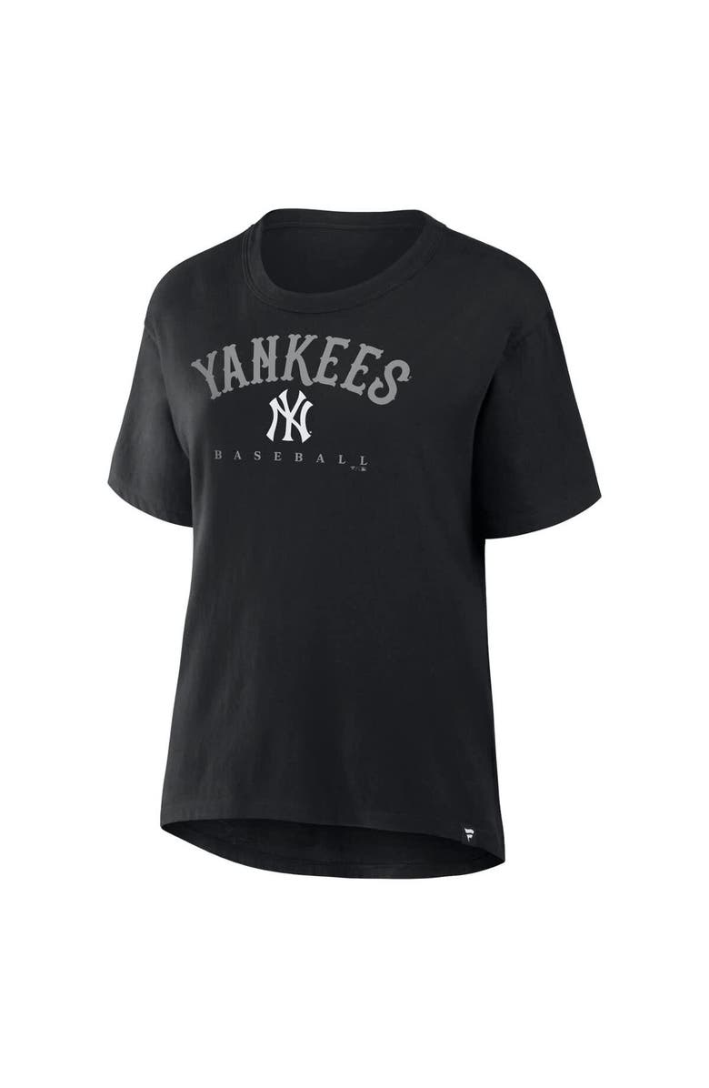 FANATICS Women's Fanatics  Black New York Yankees Home Run Legacy T-Shirt, Alternate, color, 
