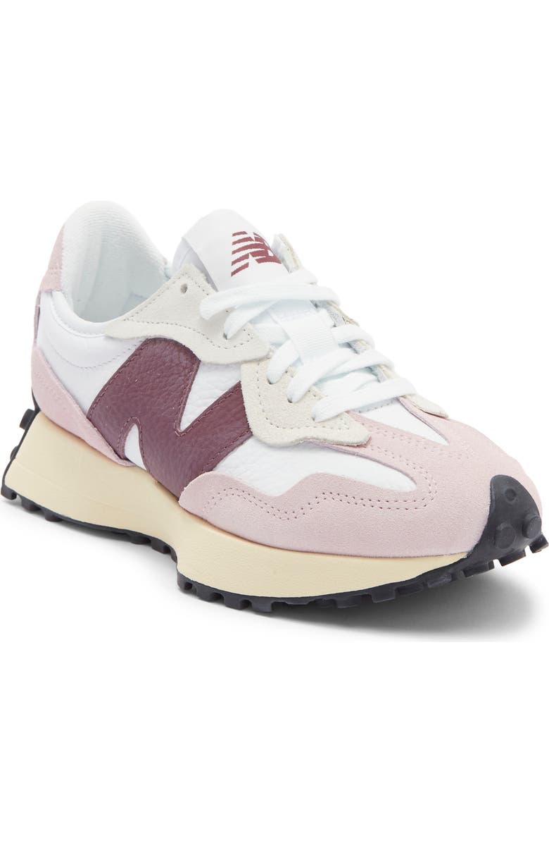 New Balance Gender Inclusive 327 Sneaker, Main, color, Twilight Haze/ Faded Plum