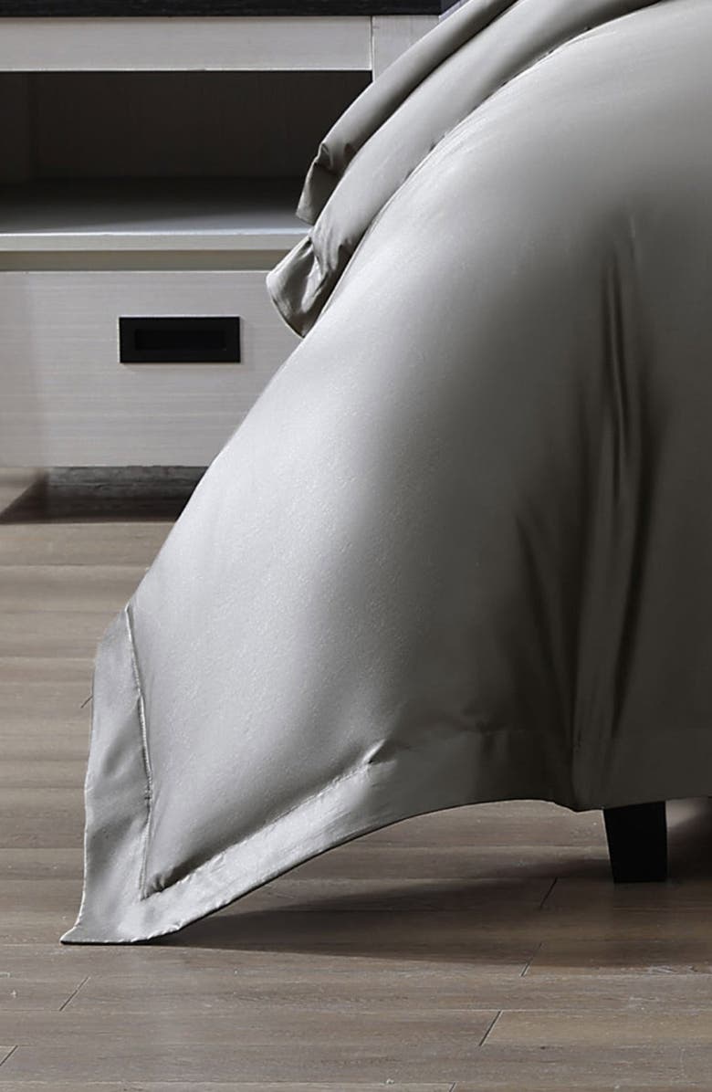 Pure Parima 500 Thread Count Egyptian Cotton Sateen Ultra Sateen 3-Piece Duvet Cover Set, Alternate, color, 