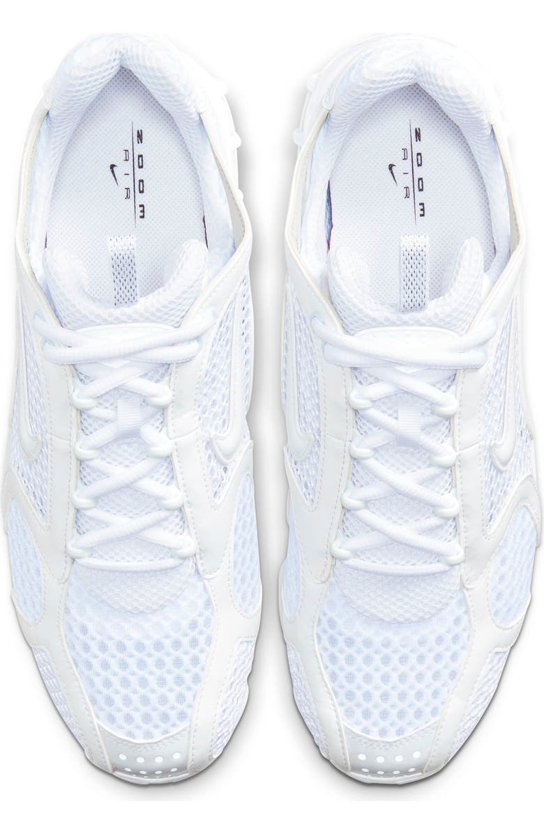 Nike Air Zoom Spiridon Cage 2 Sneaker, Alternate, color, White/ White/ Black