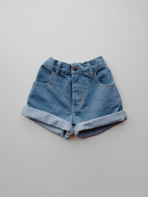 The Simple Folk The Denim Short In Light Denim