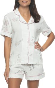Felina Calista Cotton Short Pajamas