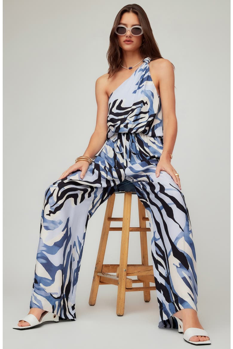 Cora Drawstring Wide Leg Pants, Alternate, color, PRINT