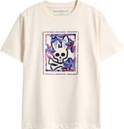 Psycho Bunny Kids' Florian Cotton Graphic T-Shirt