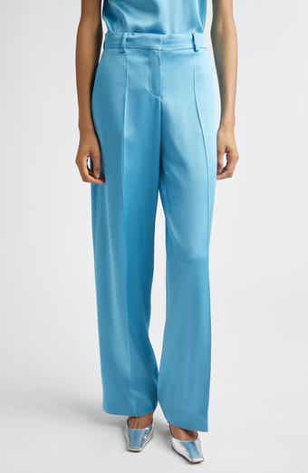 Satin Straight Leg Pants
