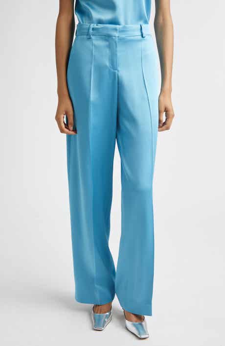 Satin Straight Leg Pants