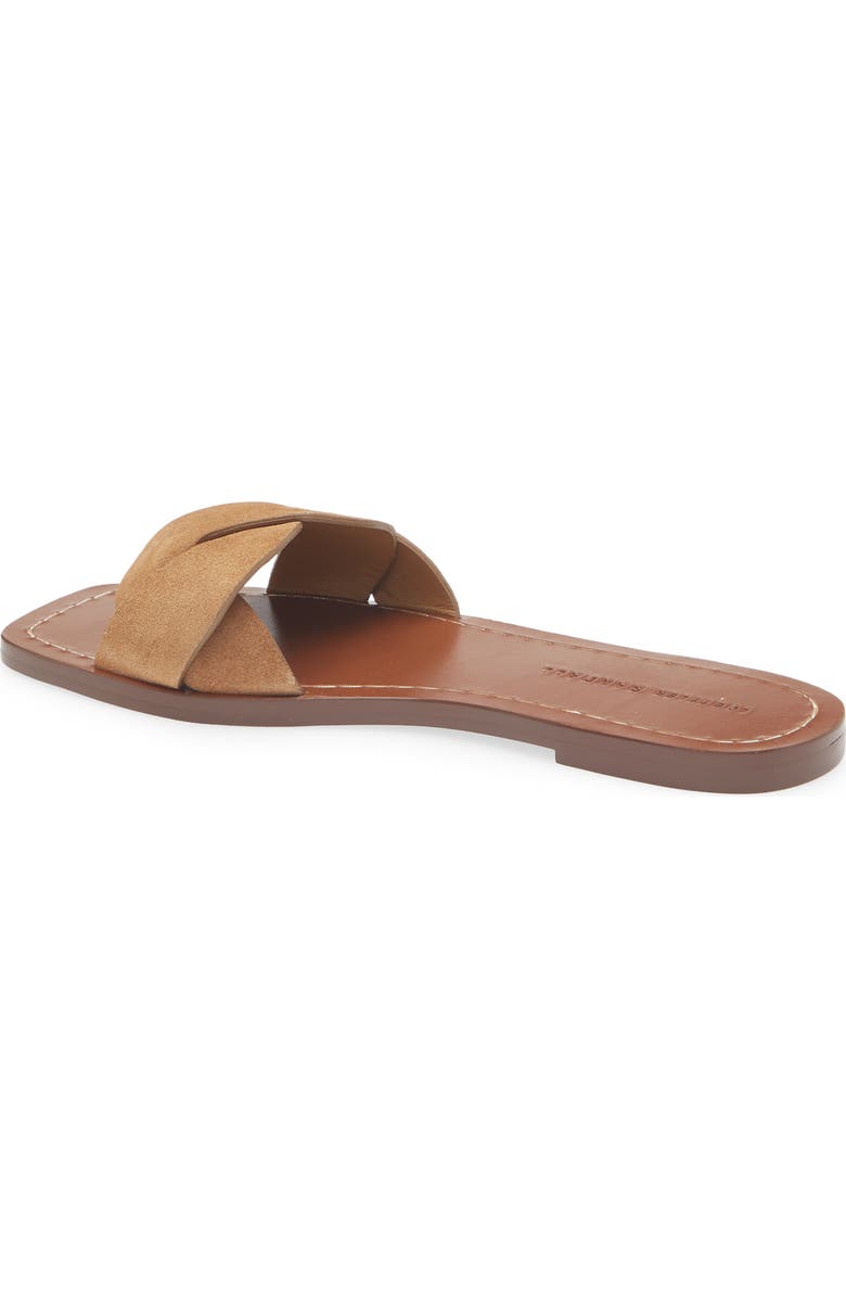 Loeffler Randall Willajo Flat Slide Sandal, Alternate, color, Toffee