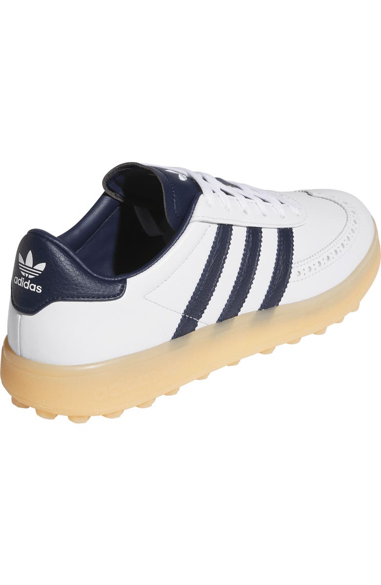 adidas Course Cup Spikeless Golf Sneaker, Alternate, color, White/ Indigo/ Gum