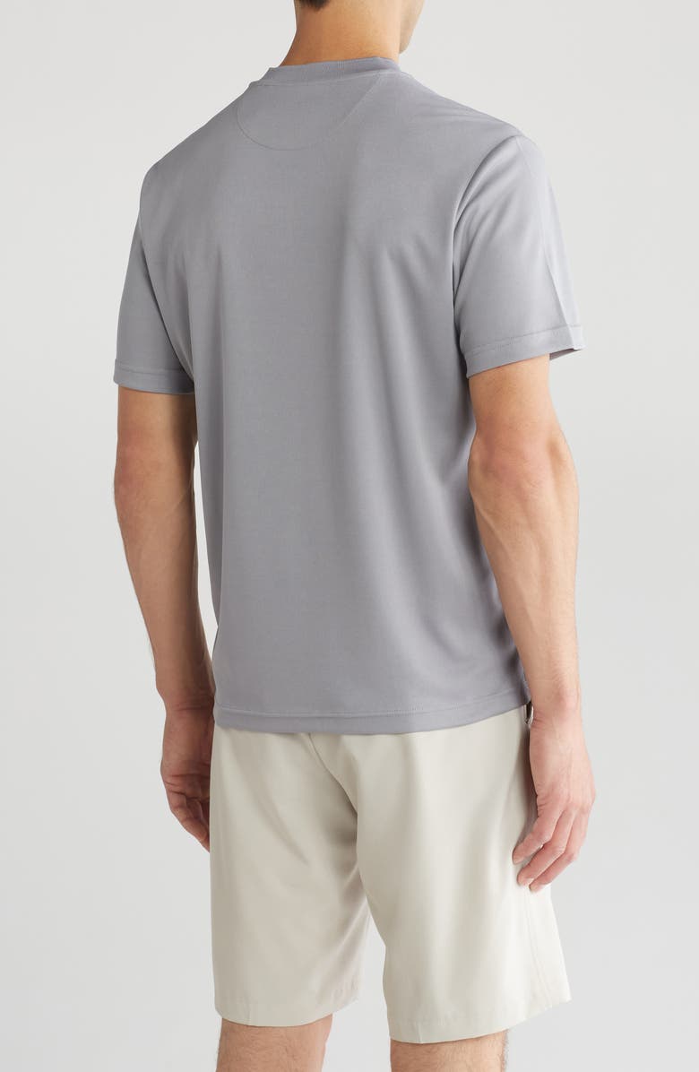 PGA TOUR Short Sleeve Henley Shirt, Alternate, color, 