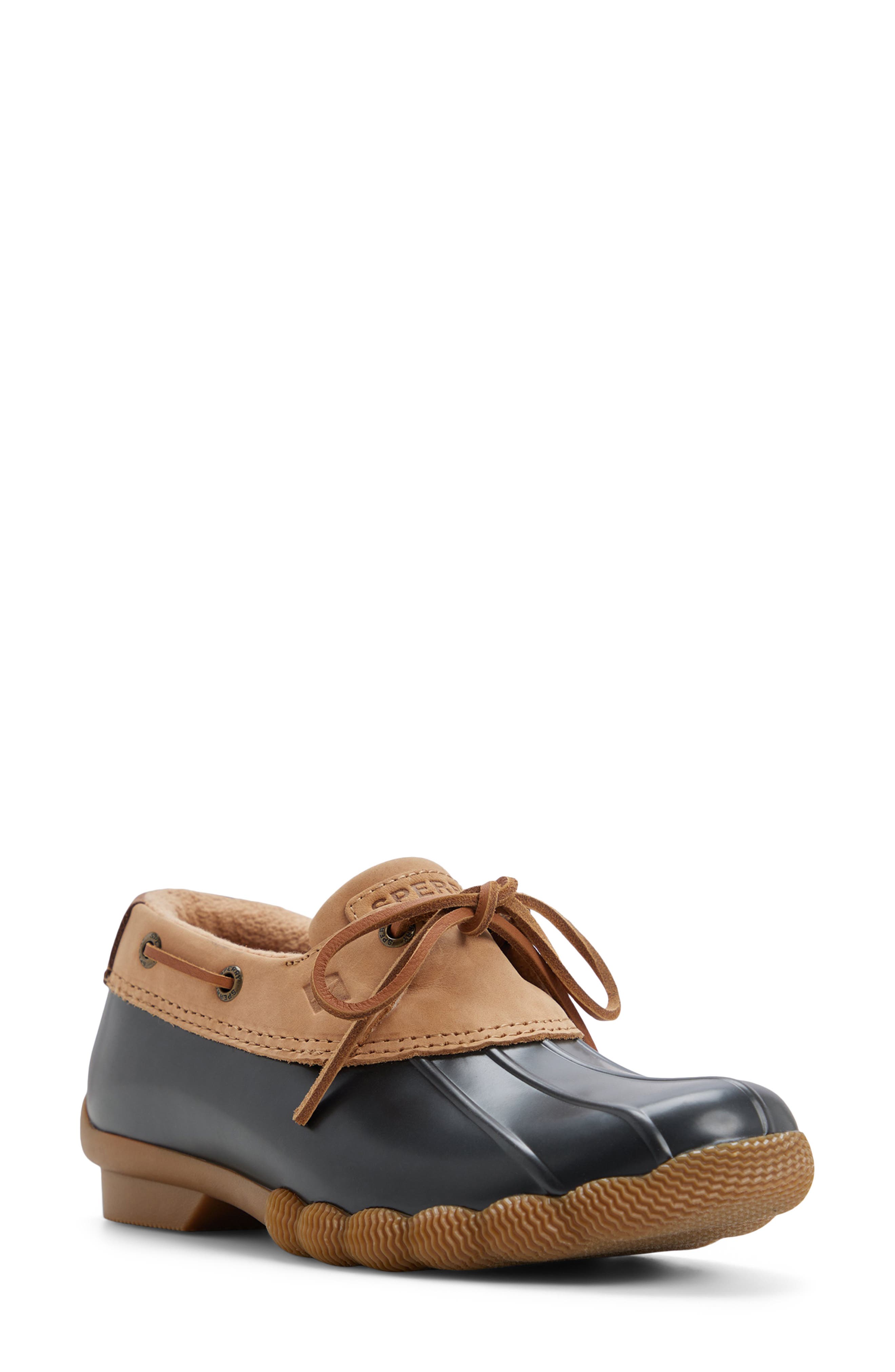 Saltwater Waterproof Duck Shoe, Main, color, LIGHT BROWN