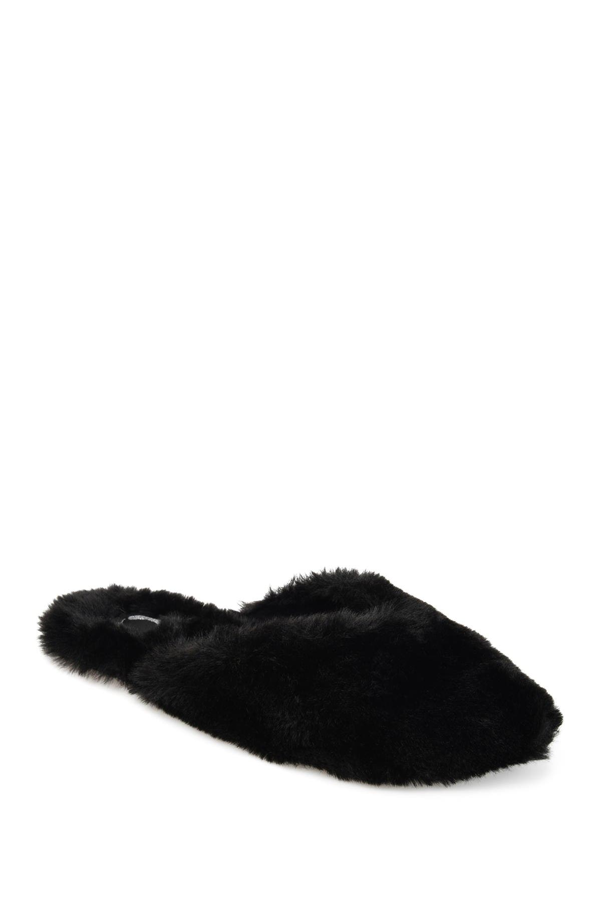 Journee Collection JOURNEE Sundown Faux Fur Slipper, Main, color, 