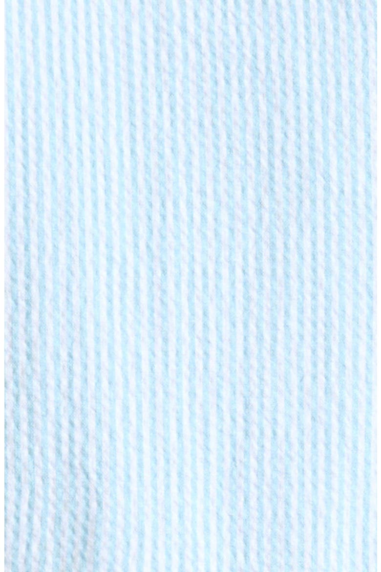 Kids' Conductor Stretch Seersucker Camp Shirt, Alternate, color, CRYSTAL BLUE