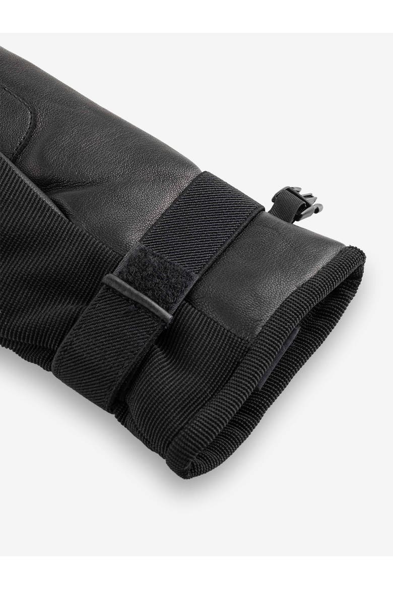 Lillehammer Gloves - Women, Alternate, color, BLACK/BLACK NO LEAF