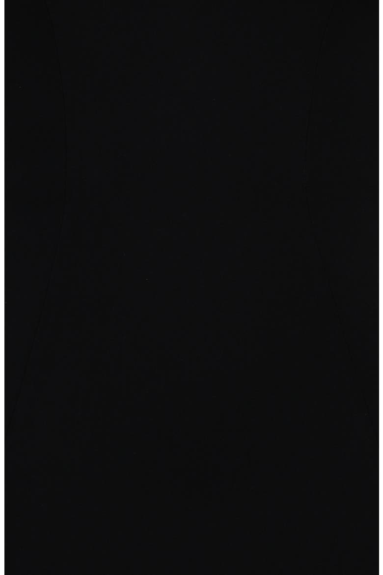 Rosa Black Cutout Crepe Minidress, Alternate, color, BLACK
