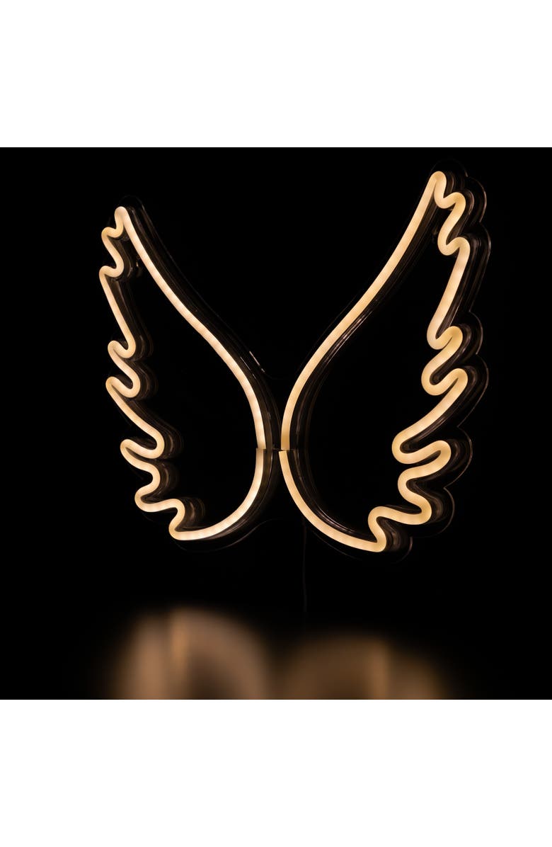 Northlight LED Angel Wings Neon Lighted Christmas Decoration - 17.5", Alternate, color, 