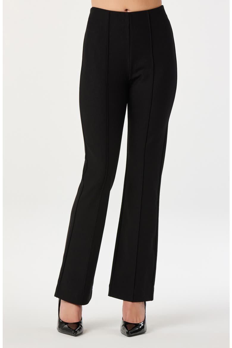 Pintuck Pants, Alternate, color, BLACK