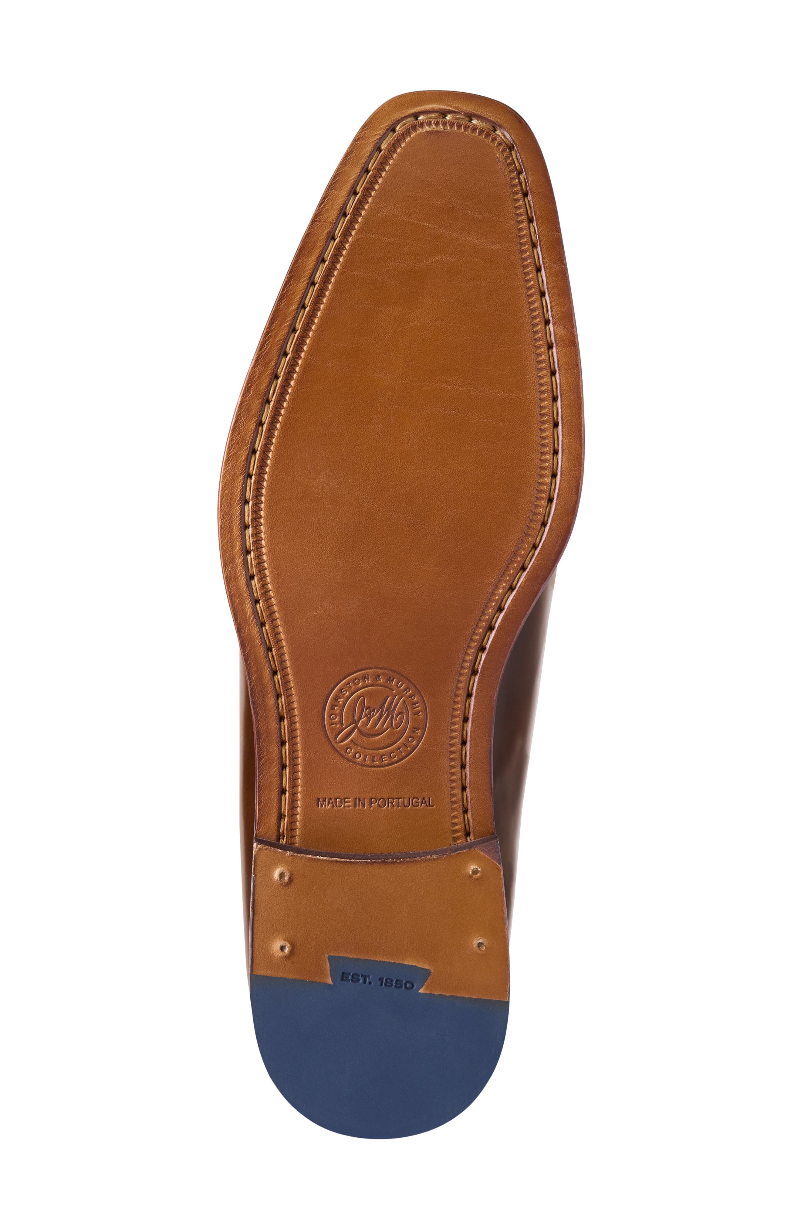 Arrister Moc Toe Derby, Alternate, color, TAN ITALIAN FULL GRAIN