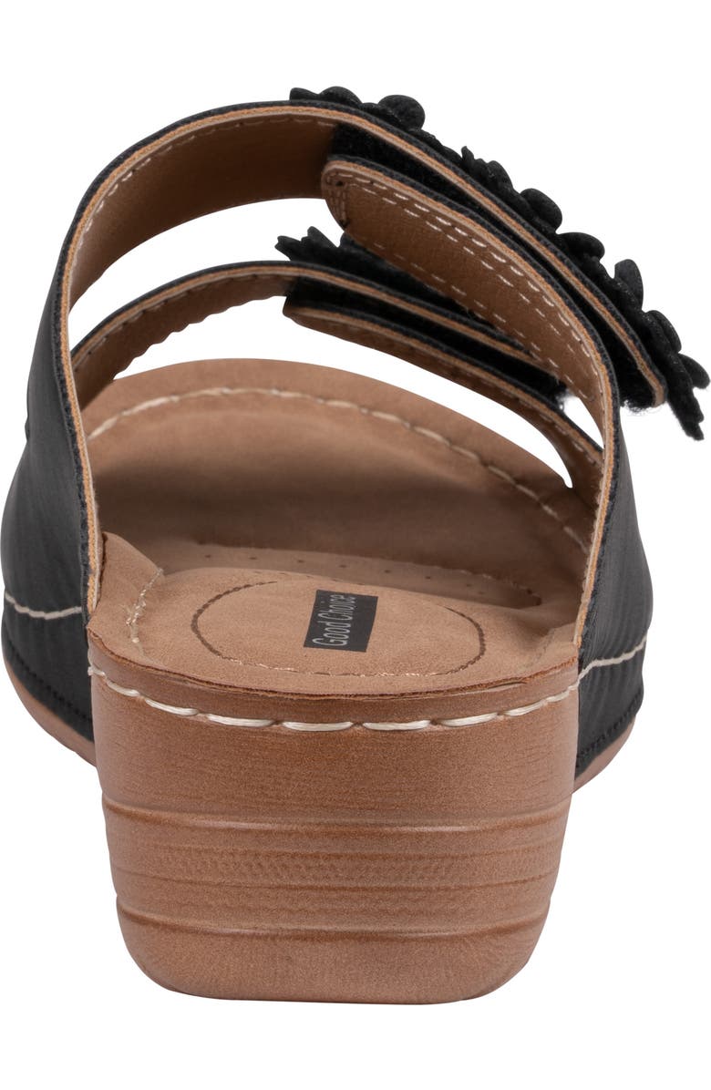 GOOD CHOICE NEW YORK Realyn Comfort Sandal, Alternate, color, Black