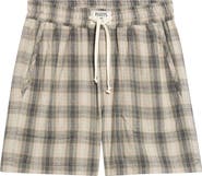 PHIPPS Kennedy Plaid Cotton Flannel Shorts