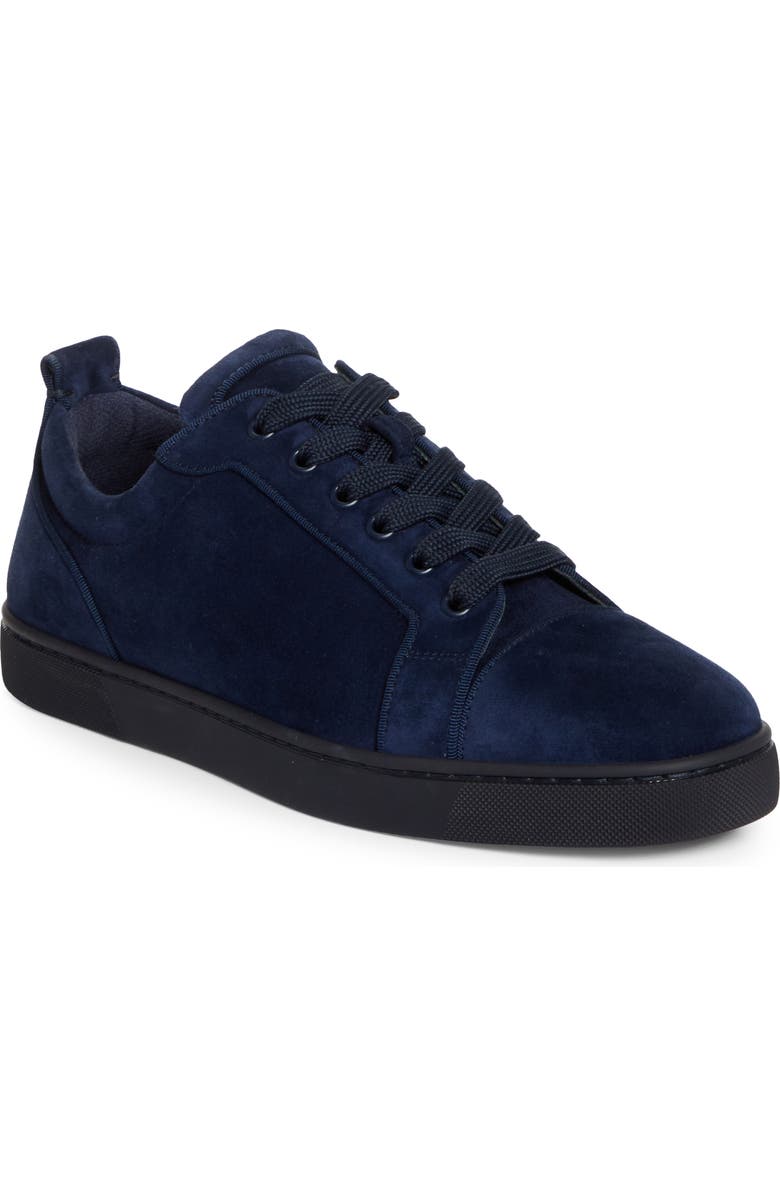 Christian Louboutin Louis Junior Sneaker, Main, color, Zaffiro