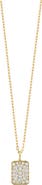 Bony Levy Mika Pavé Diamond Pendant Necklace
