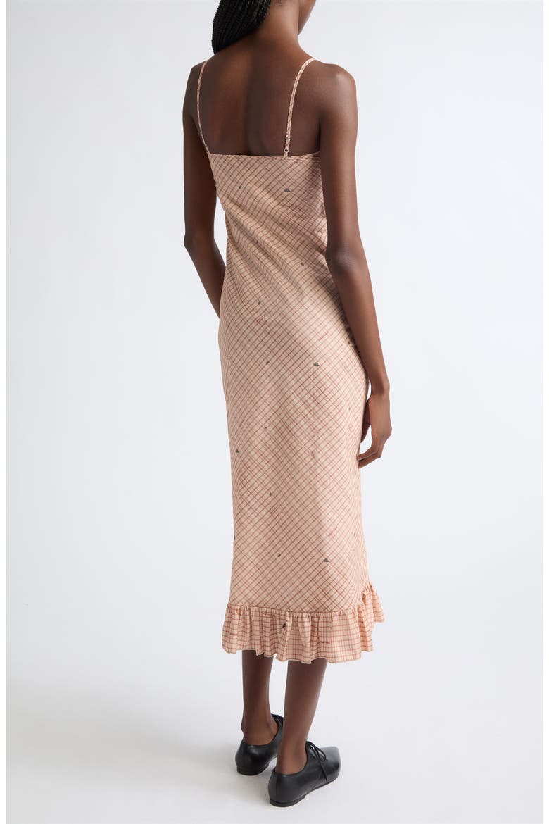 Plaid Cotton Slipdress, Alternate, color, MTPLAID-100