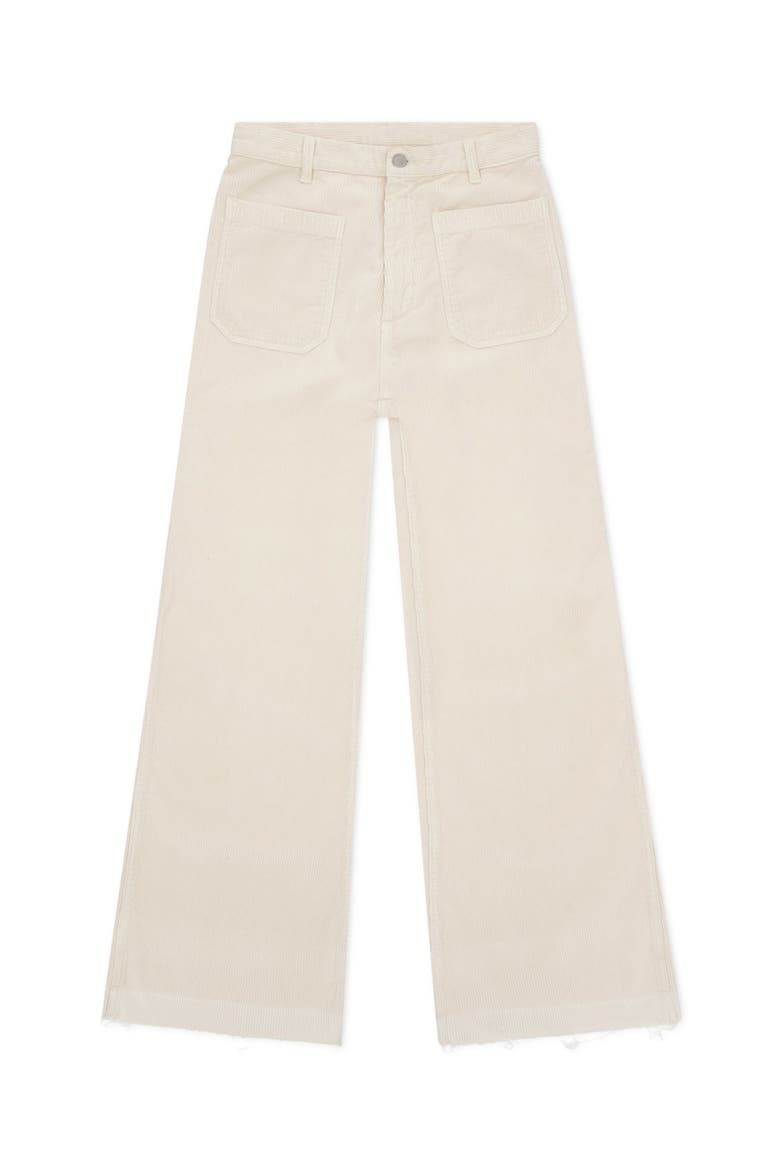 Vintage Corduroy Wide Leg Trousers, Main, color, Pink