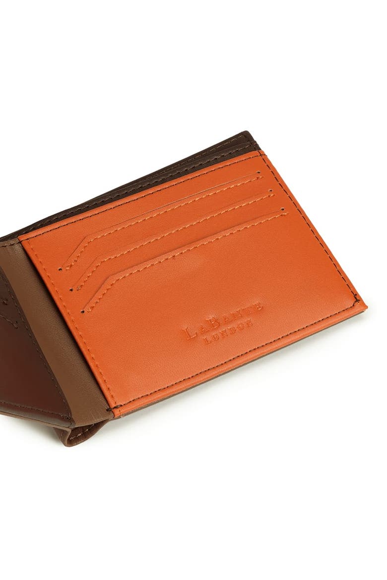 Brave Vegan Bifold Wallet, Alternate, color, Brown