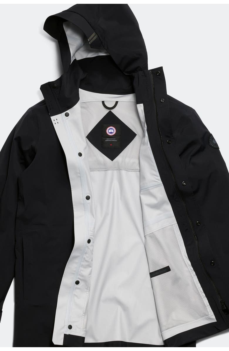 Canada Goose Nanaimo Rain Jacket Black Label, Main, color, 