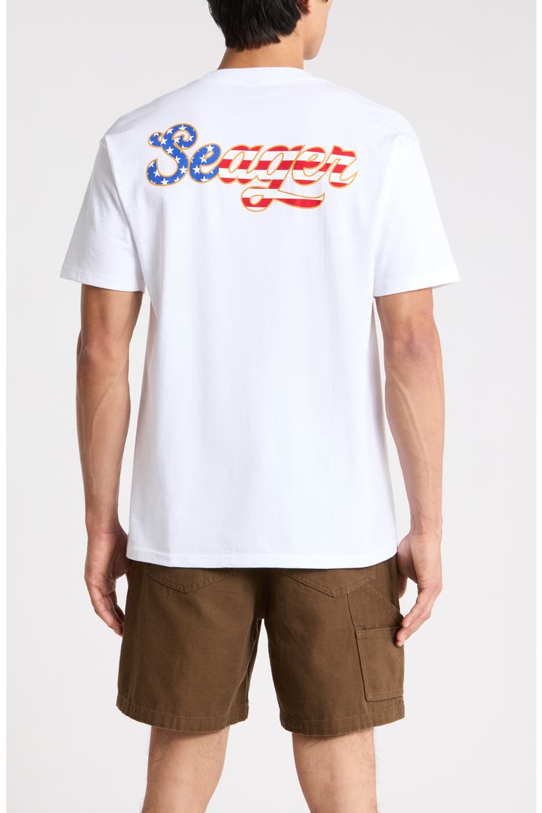 USA Russ Cotton Graphic T-Shirt, Alternate, color, WHITE