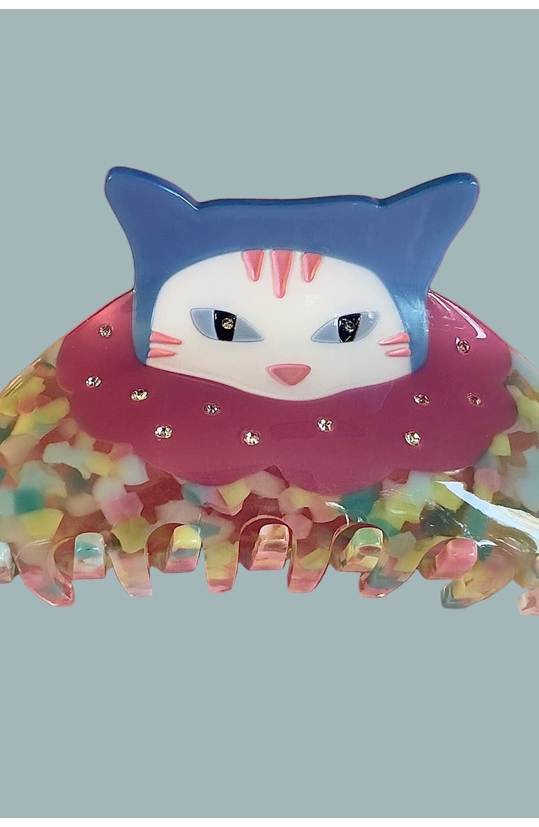 Centinelle Confetti Cat Clown Hair Claw, Alternate, color, 