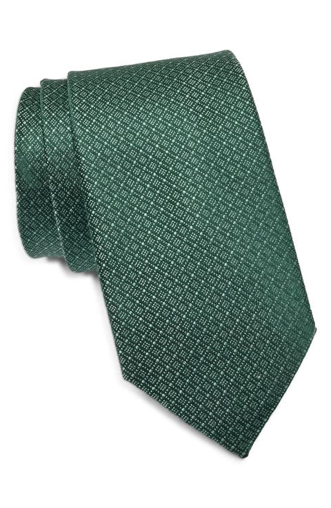 Salerno Mini Silk Jacquard Tie