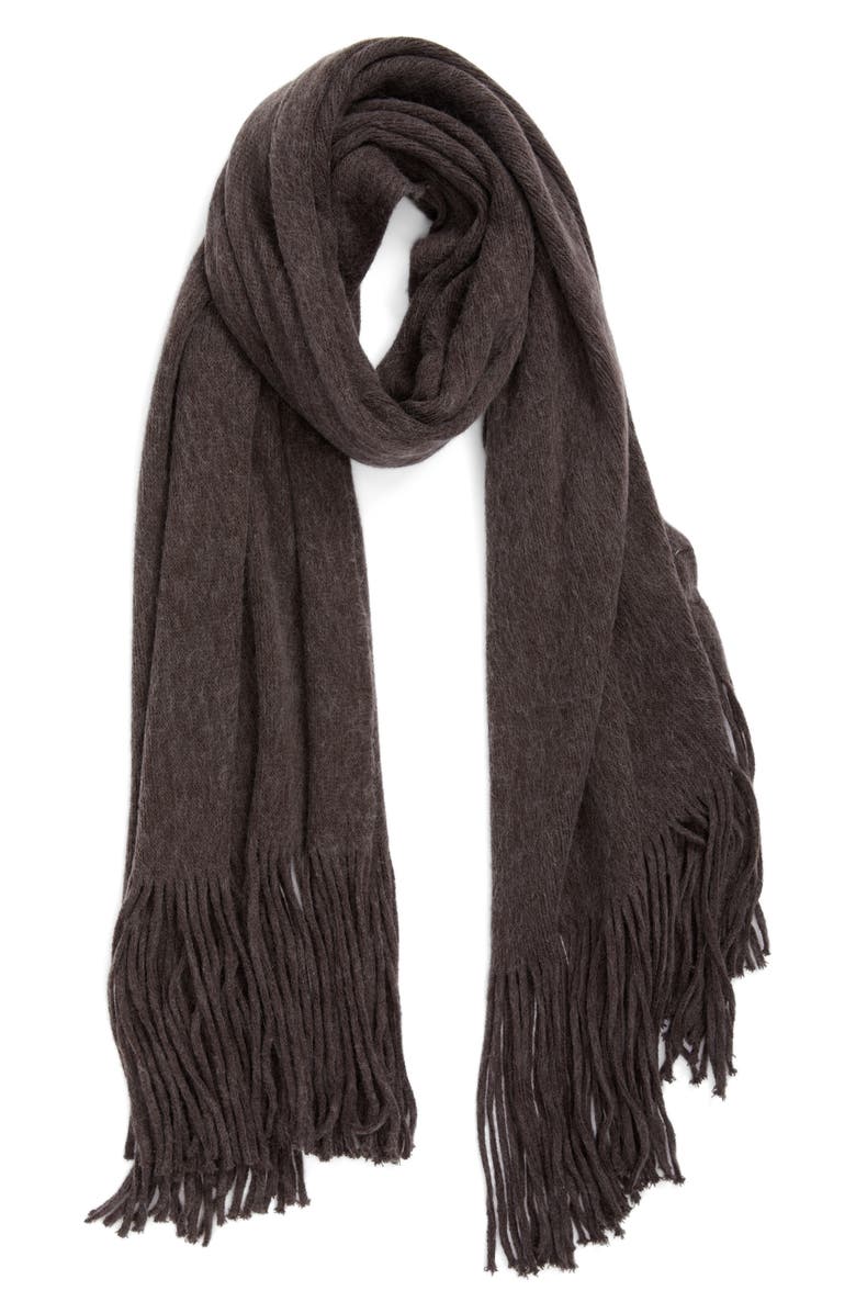 Free People Kolby Brushed Scarf, Alternate, color,
