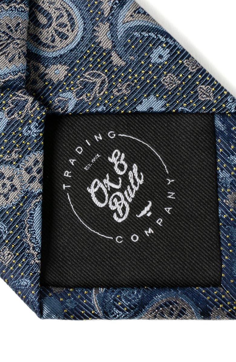Cufflinks, Inc. Paisley Silk Tie, Alternate, color, Blue