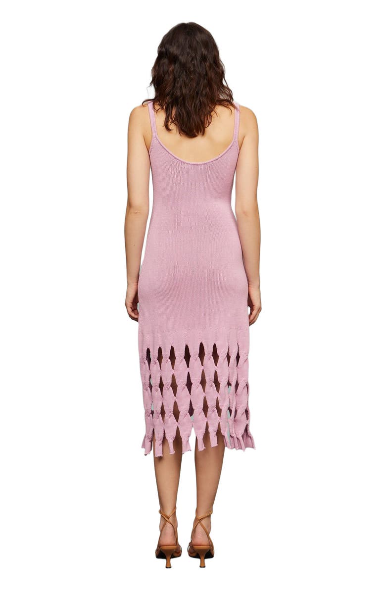 AMUR Alex Cable Midi Knit Dress, Alternate, color, 