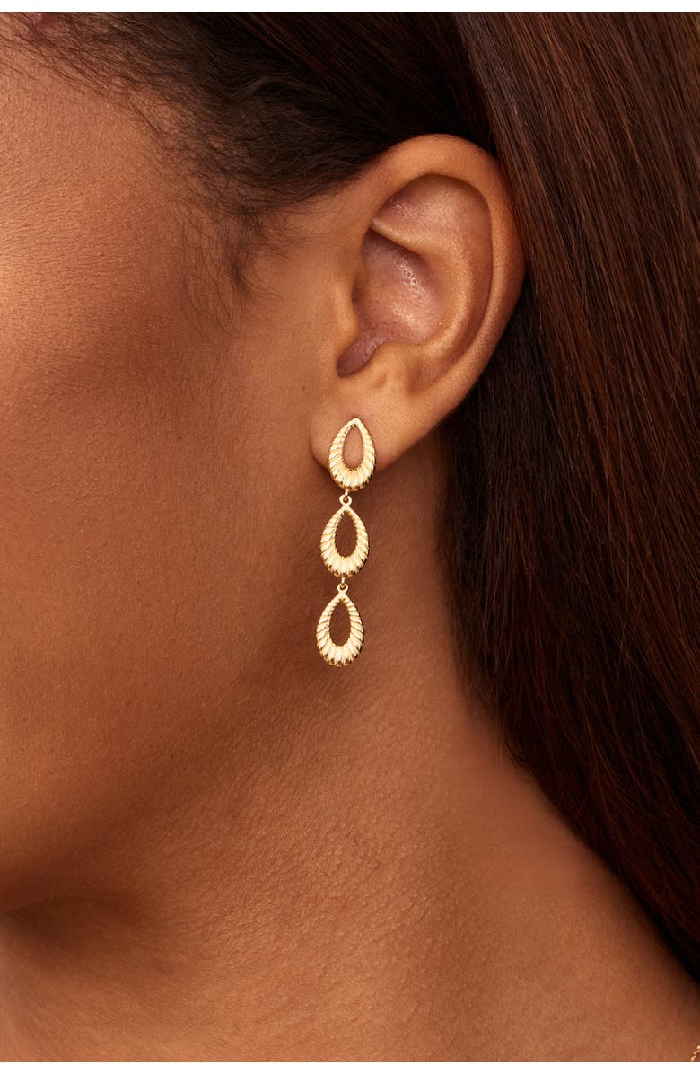 Oradina 14K Yellow Gold Fly High Pendant Necklace, Alternate, color, Yellow Gold