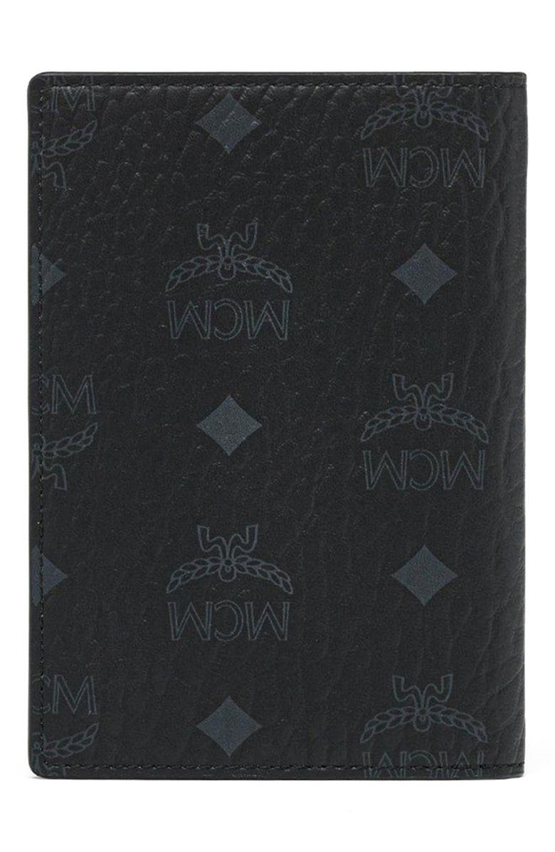 MCM Ottomar Passport Holder in Visetos, Alternate, color, 