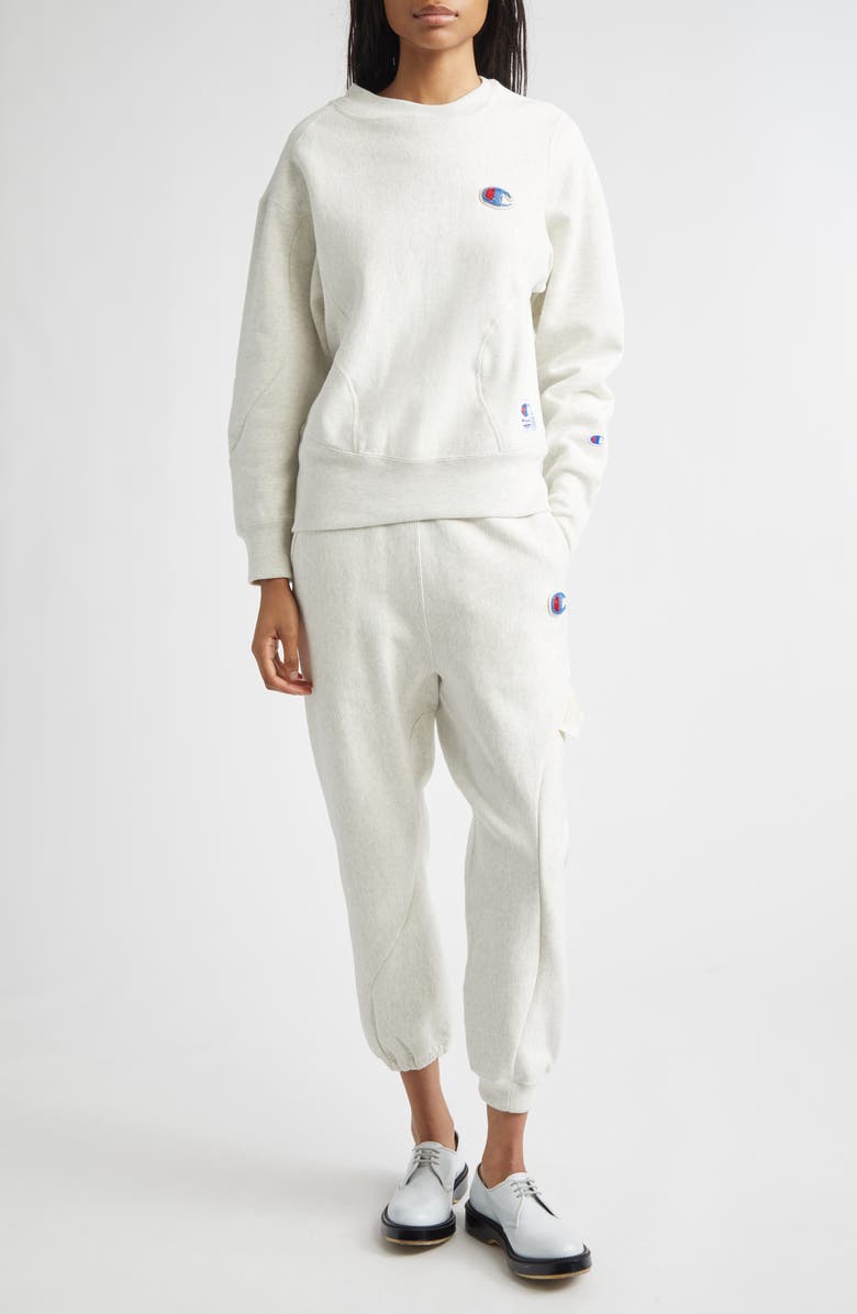 Undercover x Champion Reverse Weave<sup
®</sup
Fleece Joggers, Alternate, color, Oatmeal