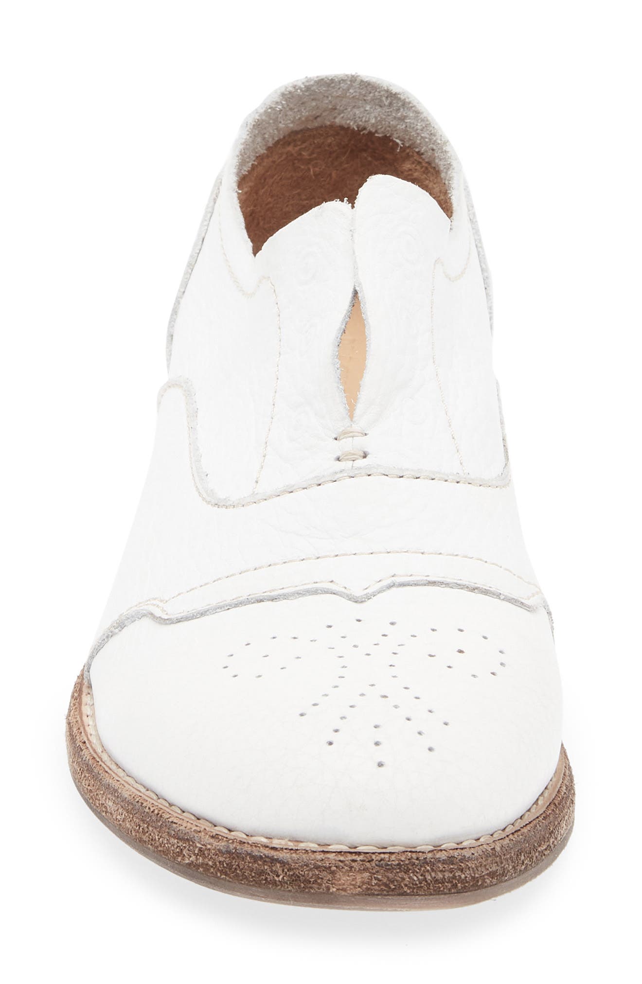 Blackstone Oxford Slip-On Loafer, Alternate, color, Off White