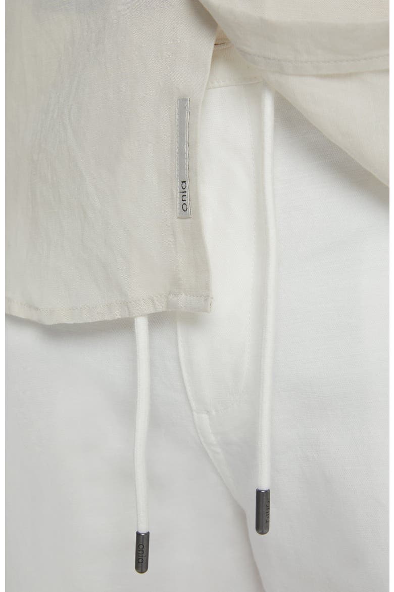 Air Linen Long Sleeve Shirt, Alternate, color, STONE