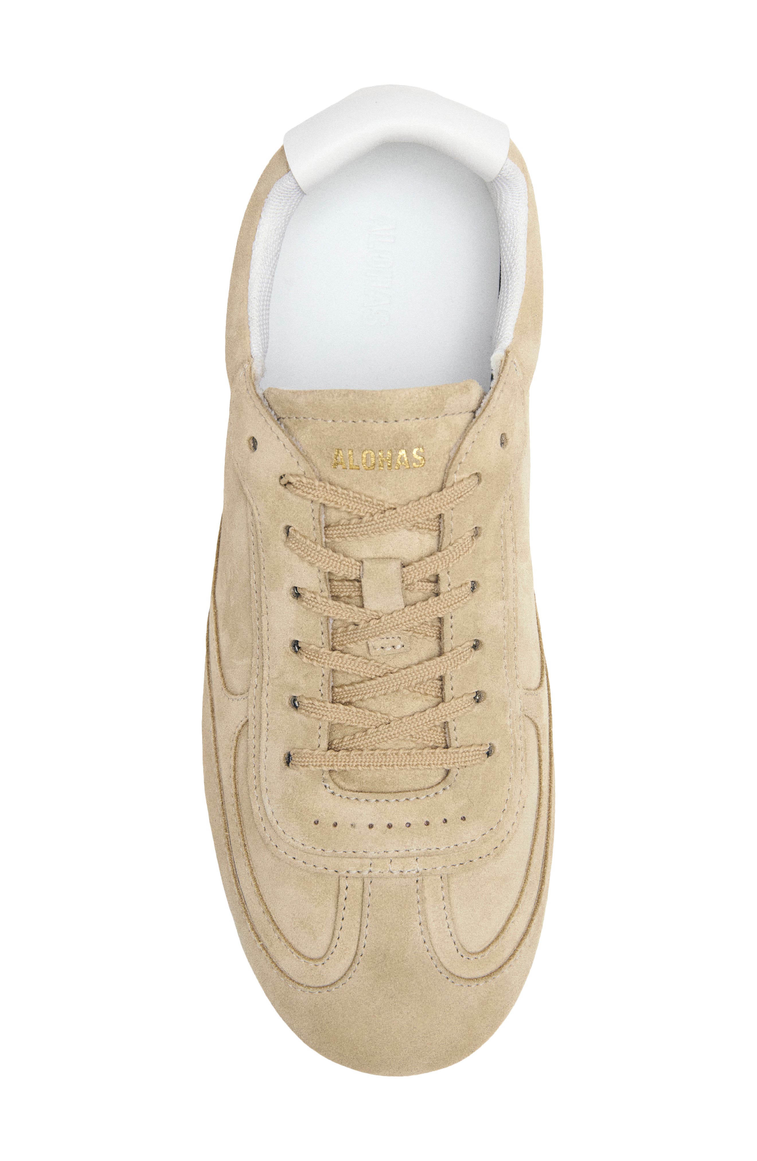 ALOHAS TB.24 Sneaker, Alternate, color, Suede Beige