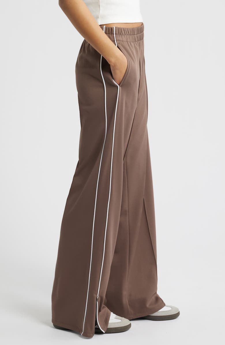 BP. Fleece Track Pants, Alternate, color, Brown Quartz