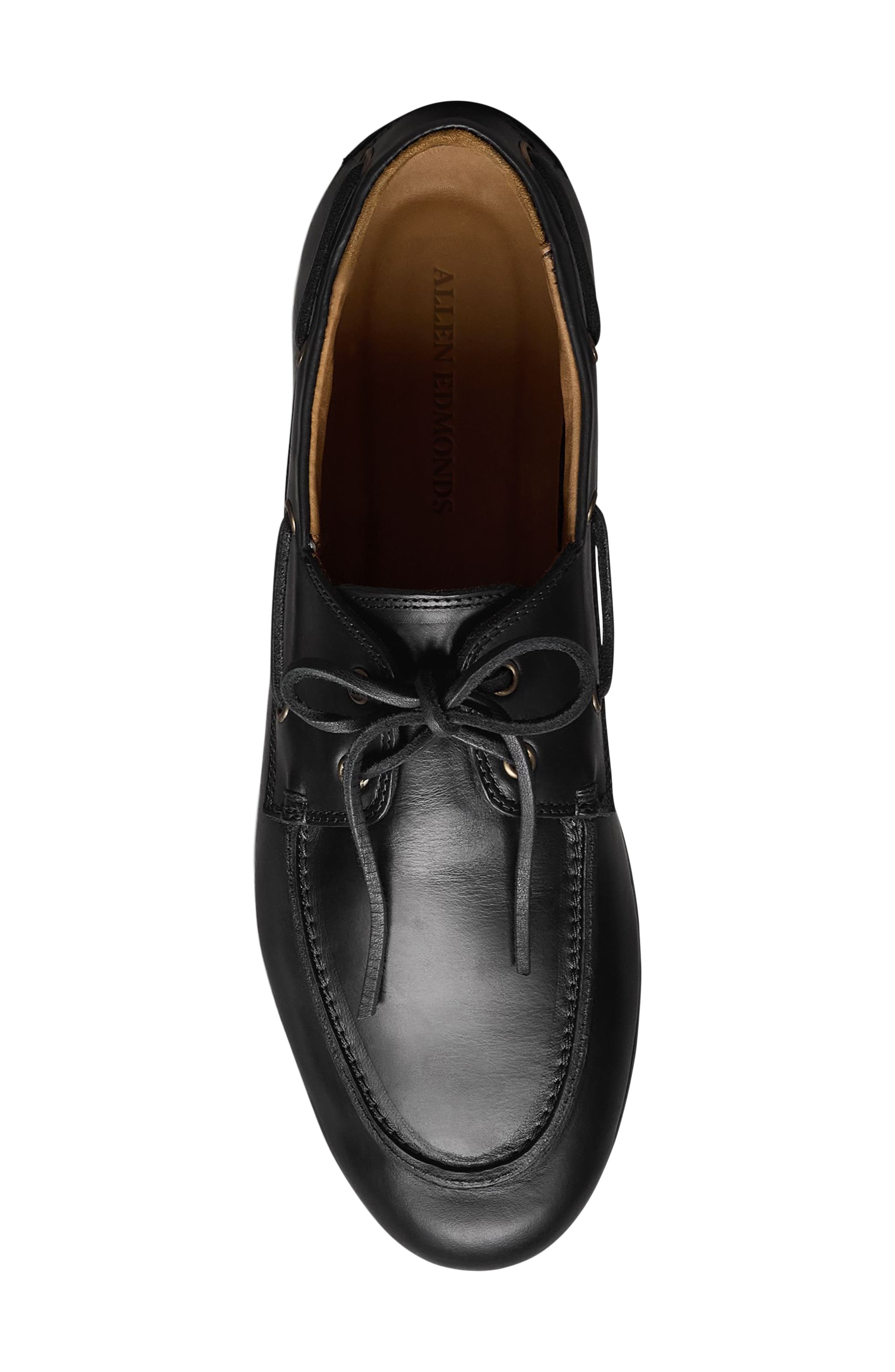 Allen Edmonds Aruba Boat Shoe, Alternate, color, Black