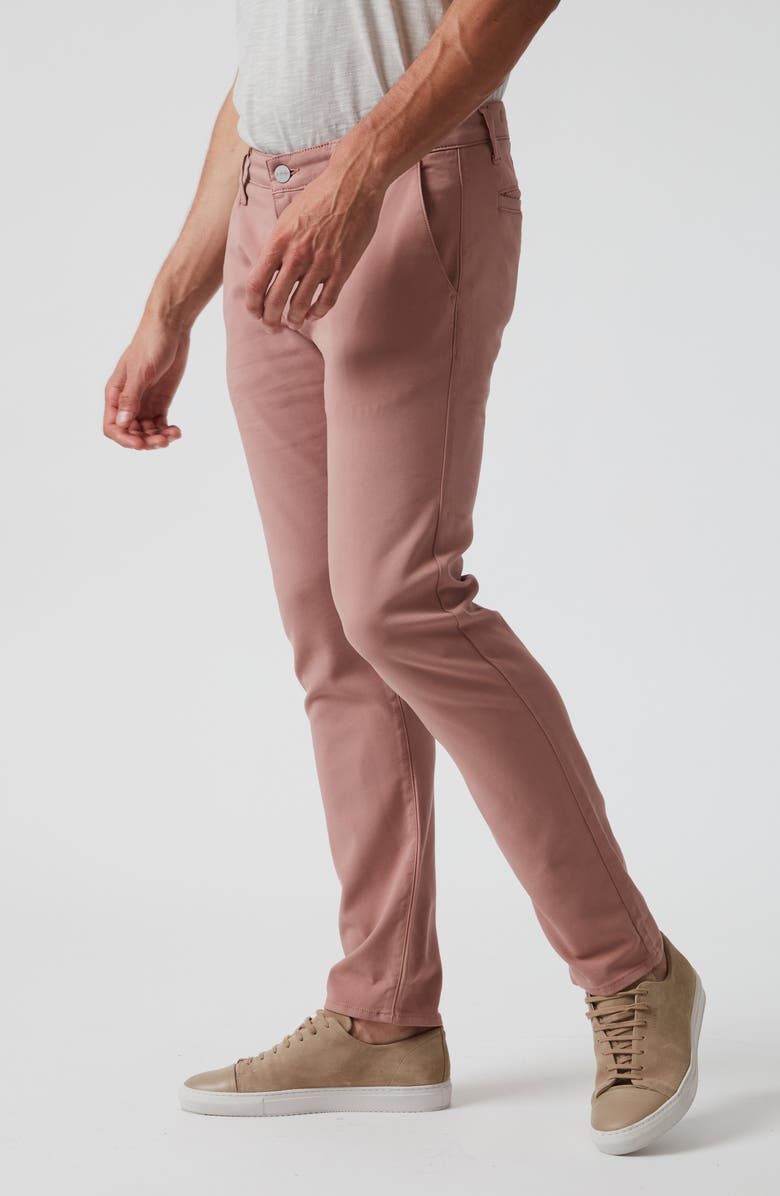 34 Heritage Verona Slim Straight Leg Chinos, Alternate, color, Rose High Flyer